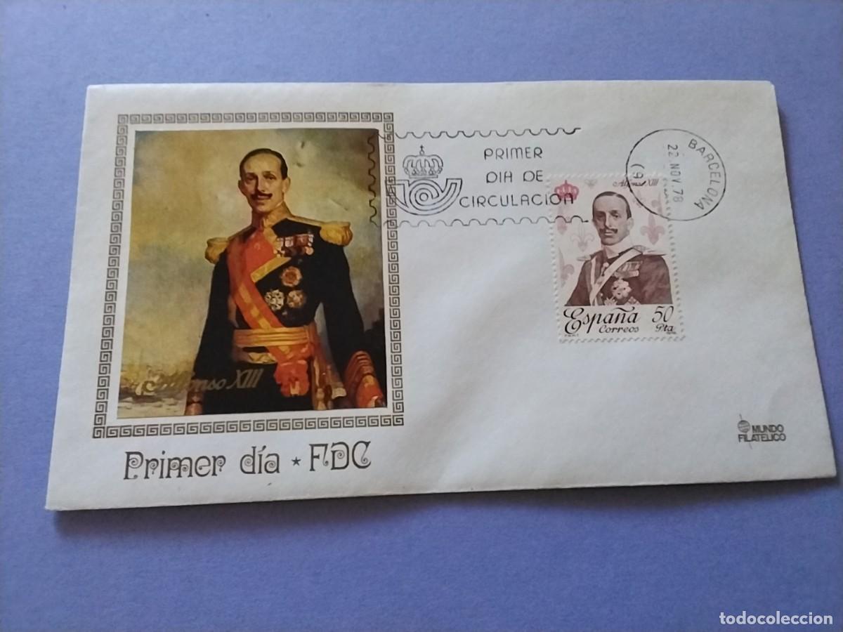 Sellos: Sobres primer dia Espa&ntilde;a Basica Reyes
