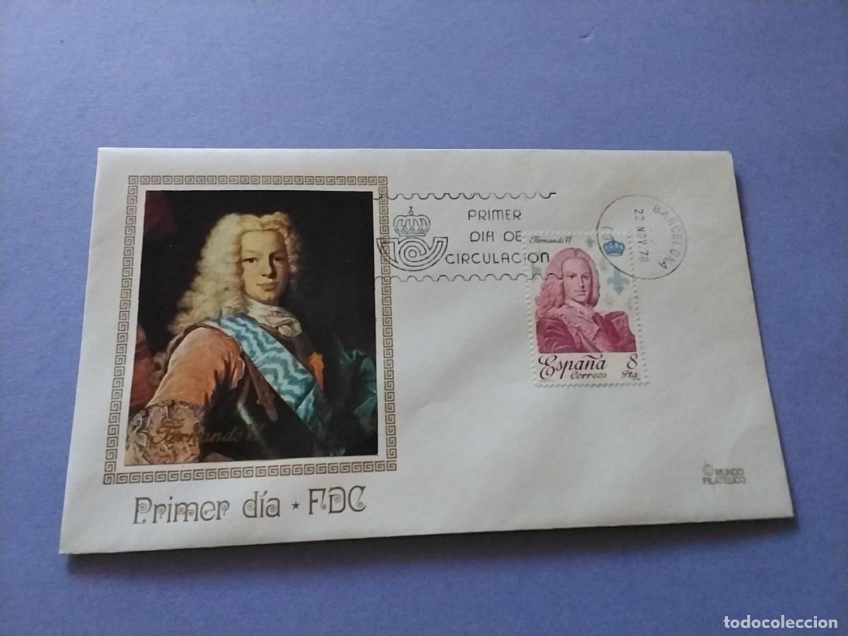 Sellos: Sobres primer dia Espa&ntilde;a Basica Reyes