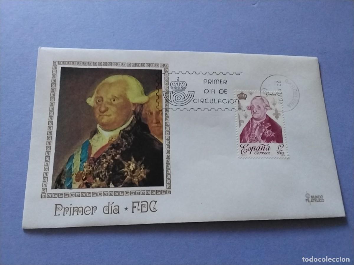 Sellos: Sobres primer dia Espa&ntilde;a Basica Reyes