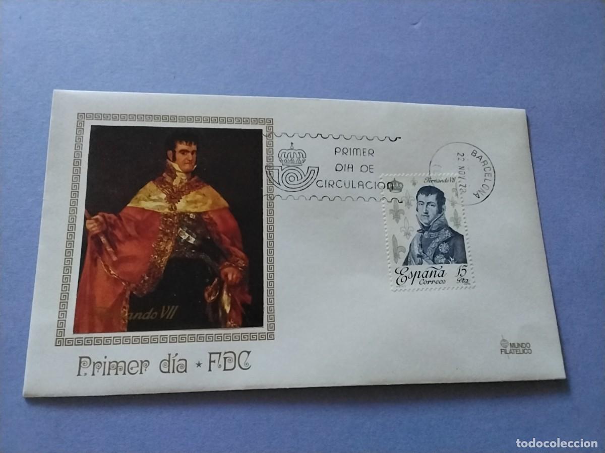 Sellos: Sobres primer dia Espa&ntilde;a Basica Reyes