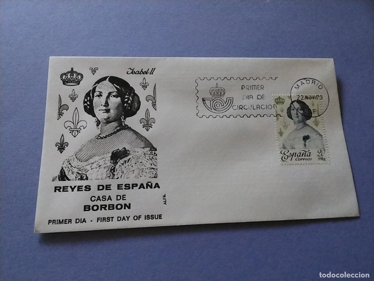 Sellos: Sobres primer dia Espa&ntilde;a Basica Reyes