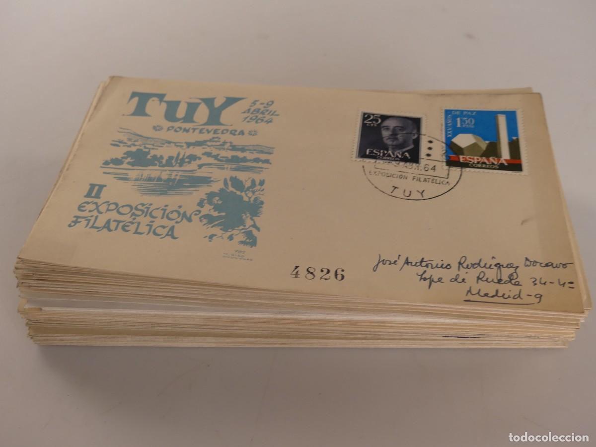 Francobolli: COLECCION LOTE DE 70 SOBRES PRIMER DIA DE CIRCULACION