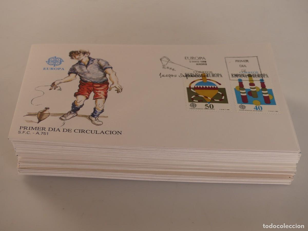 Sellos: COLECCION LOTE DE 50 SOBRES FILATELICOS