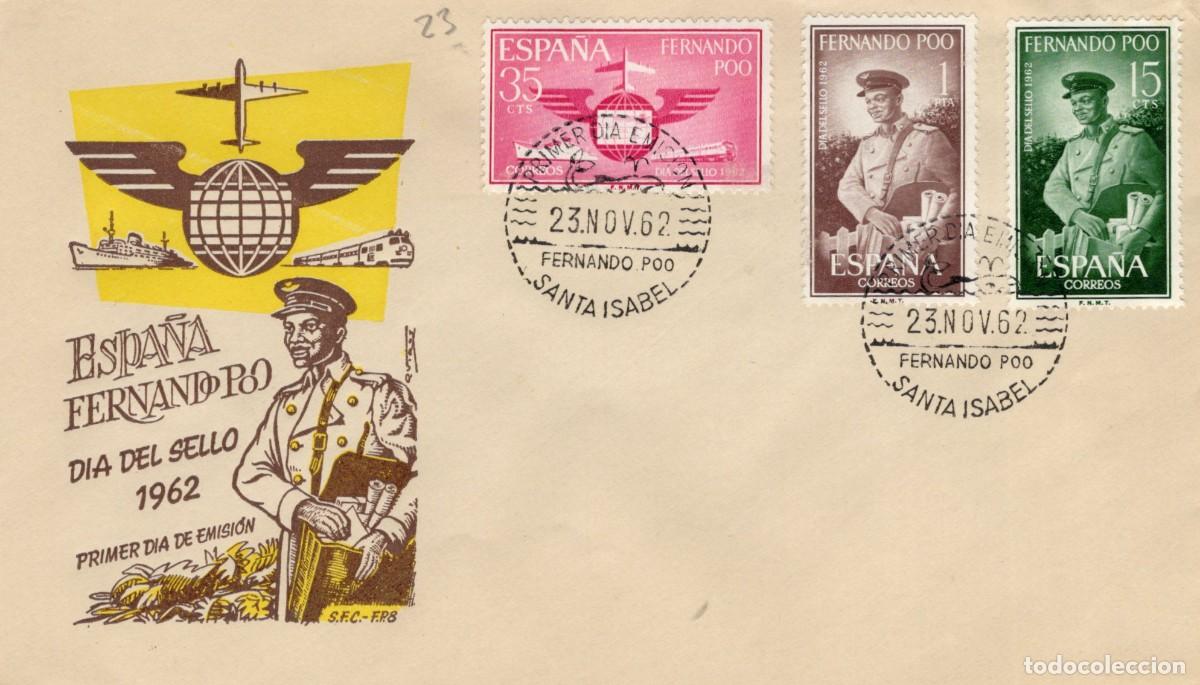 Briefmarken: Sellos DEPENDENCIAS ESPA&Ntilde;OLAS SPD FERNANDO POO