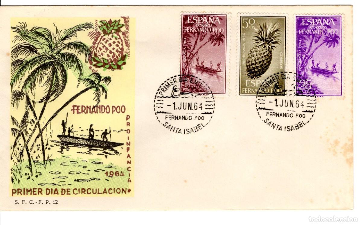 Stamps: Sellos DEPENDENCIAS ESPA&Ntilde;OLAS SPD FERNANDO POO