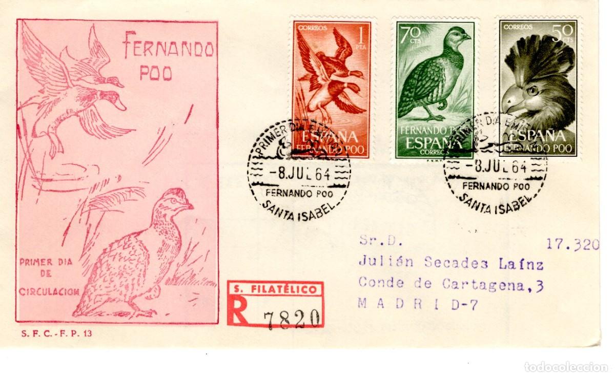 Stamps: Sellos DEPENDENCIAS ESPA&Ntilde;OLAS SPD FERNANDO POO