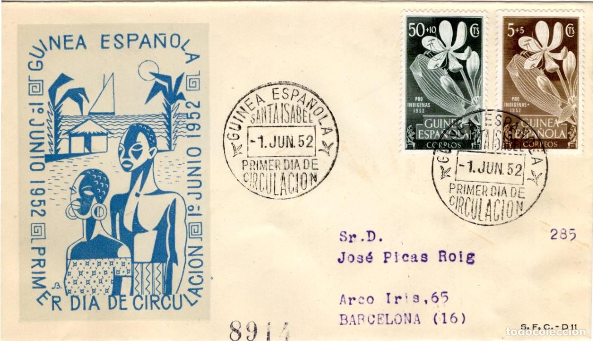 Stamps: Sellos DEPENDENCIAS ESPA&Ntilde;OLAS SPD GUINEA ESPA&Ntilde;OLA