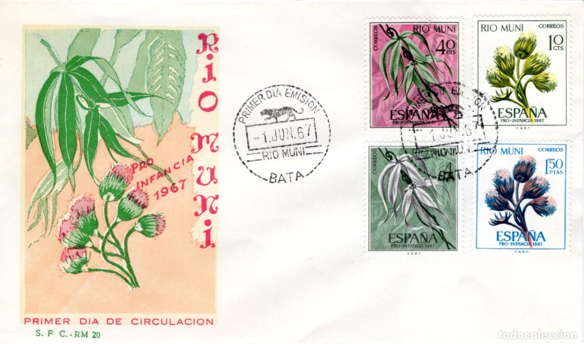 Stamps: Sellos DEPENDENCIAS ESPA&Ntilde;OLAS SPD RIO MUNI