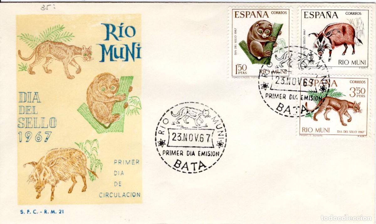 Timbres: Sellos DEPENDENCIAS ESPA&Ntilde;OLAS SPD RIO MUNI