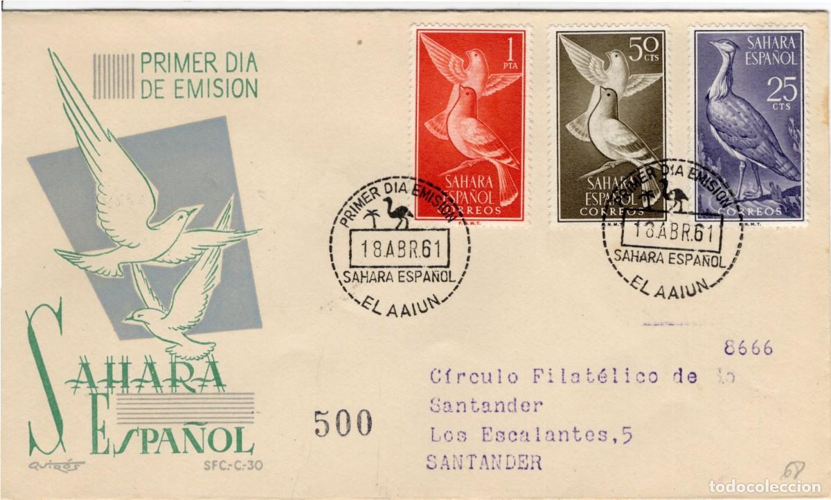 Stamps: Sellos DEPENDENCIAS ESPA&Ntilde;OLAS SPD SAHARA