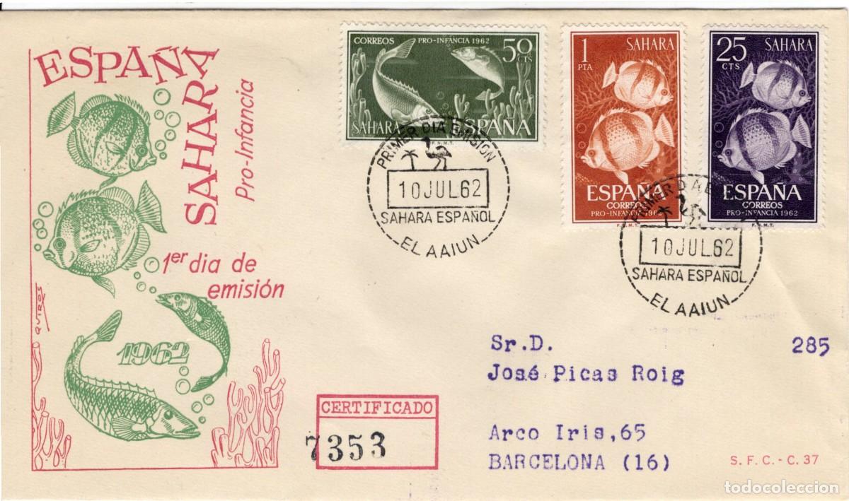 Stamps: Sellos DEPENDENCIAS ESPA&Ntilde;OLAS SPD SAHARA
