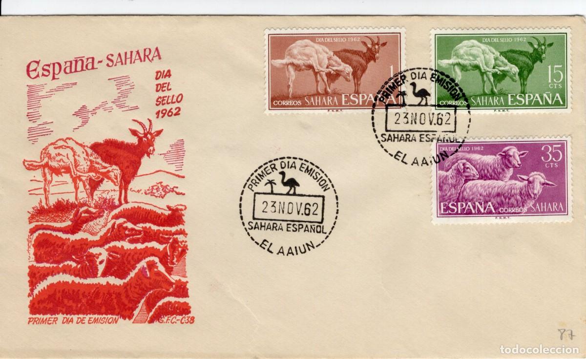 Stamps: Sellos DEPENDENCIAS ESPA&Ntilde;OLAS SPD SAHARA