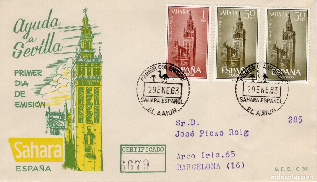 Stamps: Sellos DEPENDENCIAS ESPA&Ntilde;OLAS SPD SAHARA