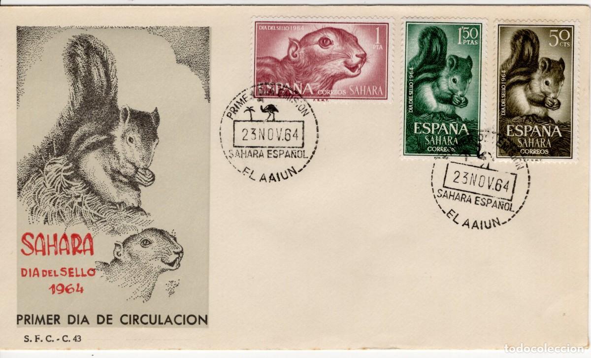 Stamps: Sellos DEPENDENCIAS ESPA&Ntilde;OLAS SPD SAHARA