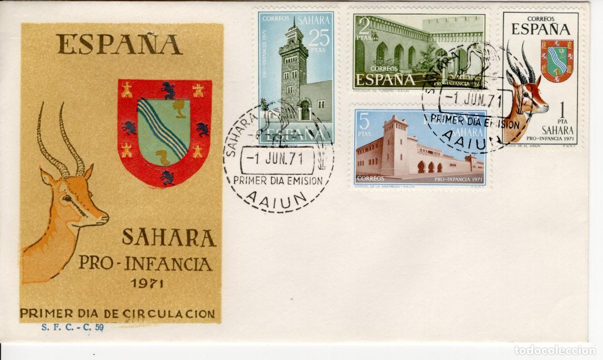 Stamps: Sellos DEPENDENCIAS ESPA&Ntilde;OLAS SPD SAHARA