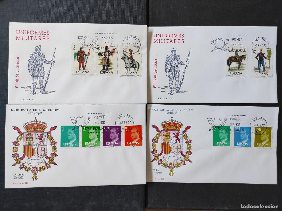 Sellos: Sellos Espa&ntilde;a a&ntilde;o 1977 COMPLETO en SPD - Foto 2