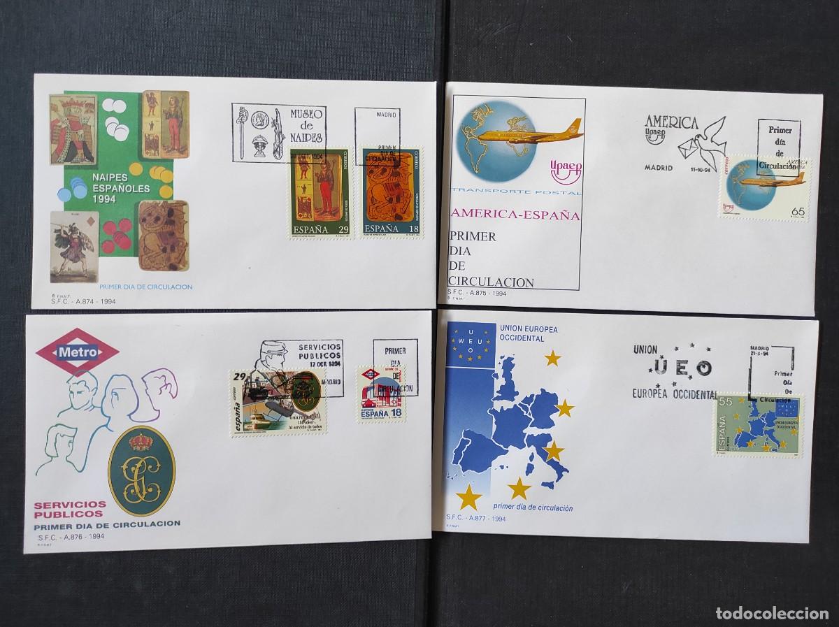 Sellos: Sellos Espa&ntilde;a a&ntilde;o 1994 COMPLETO en SPD - Foto 4