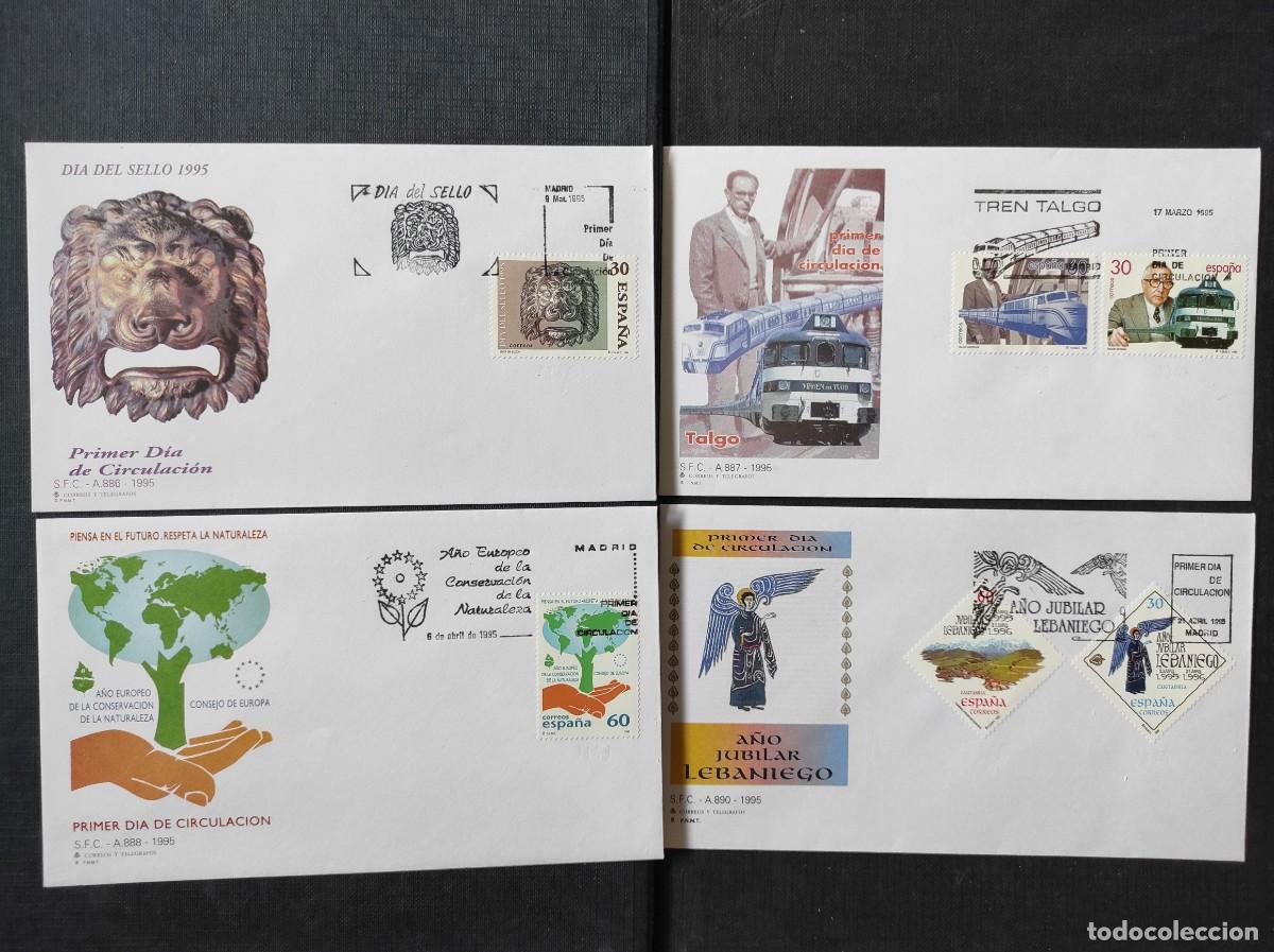Sellos: Sellos Espa&ntilde;a a&ntilde;o 1995 COMPLETO en SPD - Foto 7