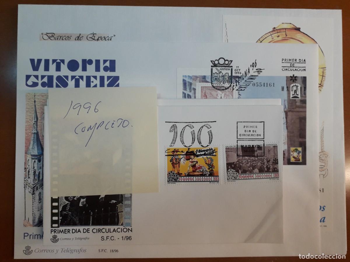 Sellos: Sellos Espa&ntilde;a a&ntilde;o 1996 COMPLETO en SPD - Foto 1