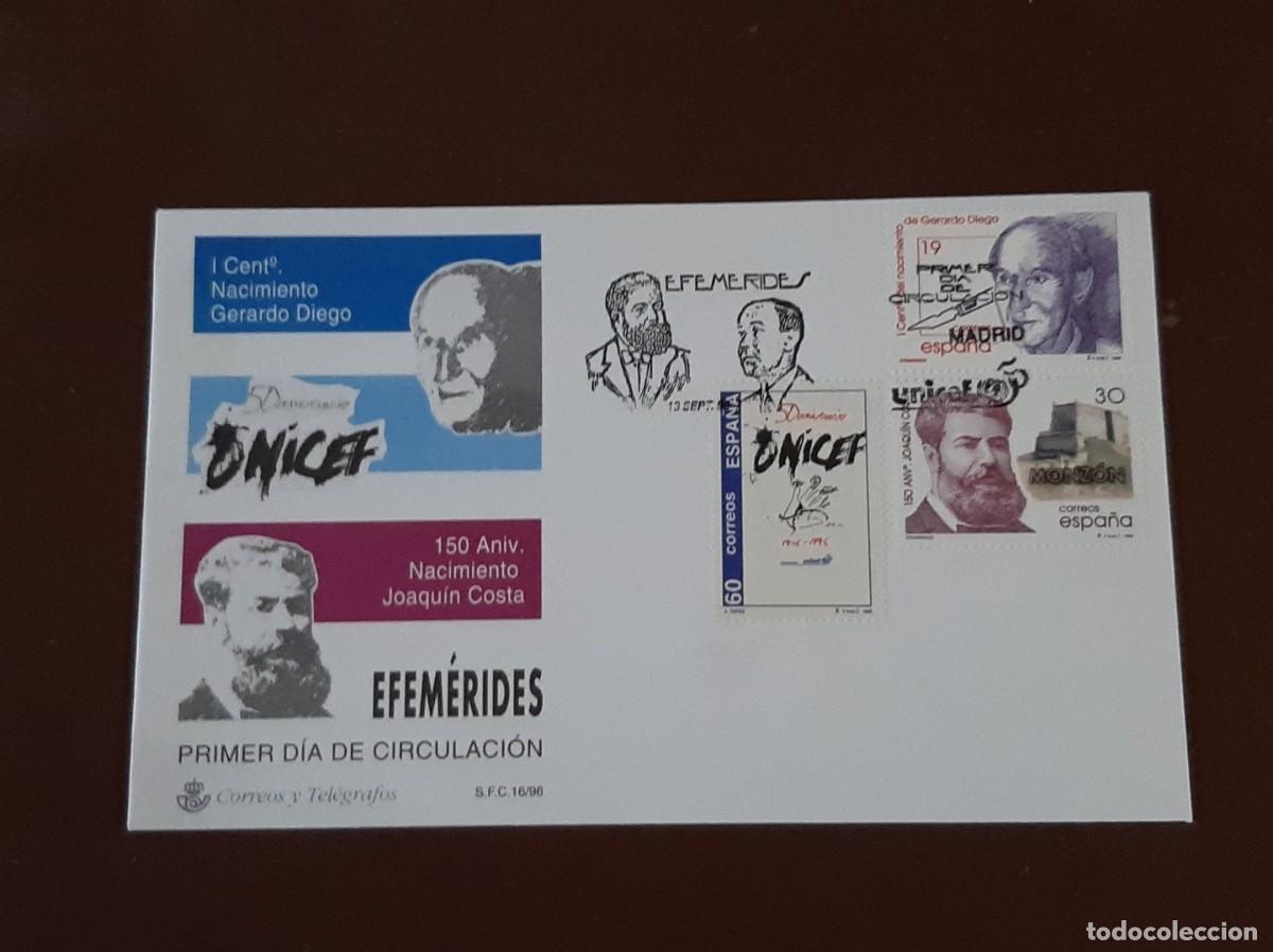 Sellos: Sellos Espa&ntilde;a a&ntilde;o 1996 COMPLETO en SPD - Foto 20