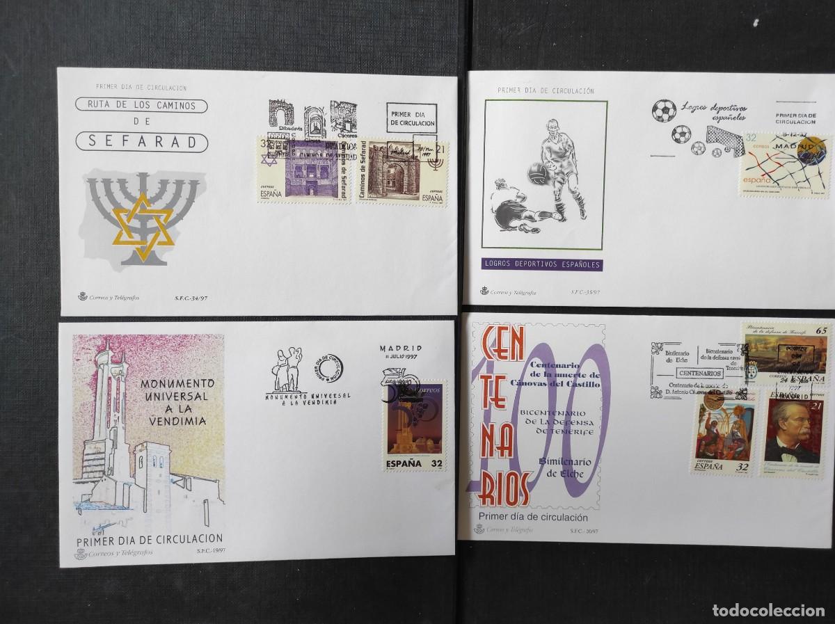 Sellos: Sellos Espa&ntilde;a a&ntilde;o 1997 COMPLETO en SPD - Foto 3