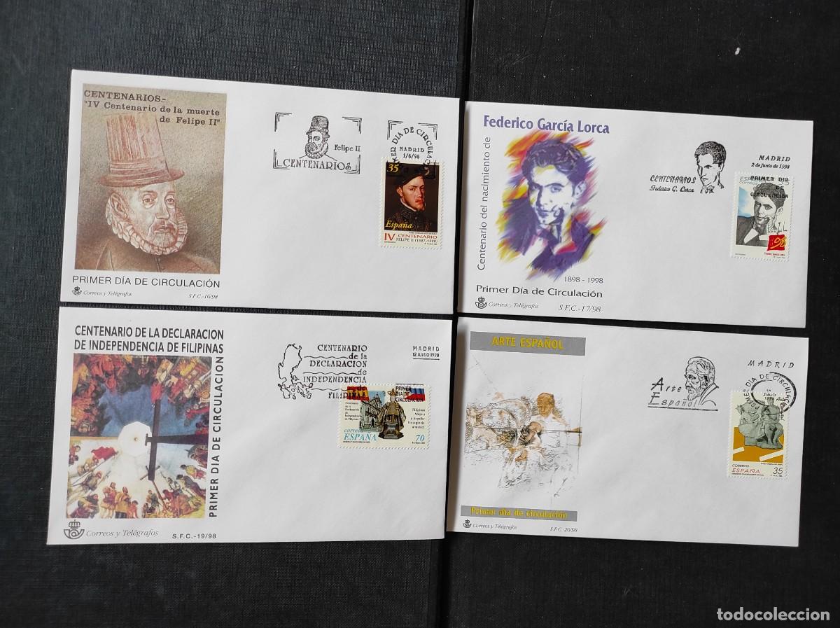 Sellos: Sellos Espa&ntilde;a a&ntilde;o 1998 COMPLETO en SPD - Foto 6
