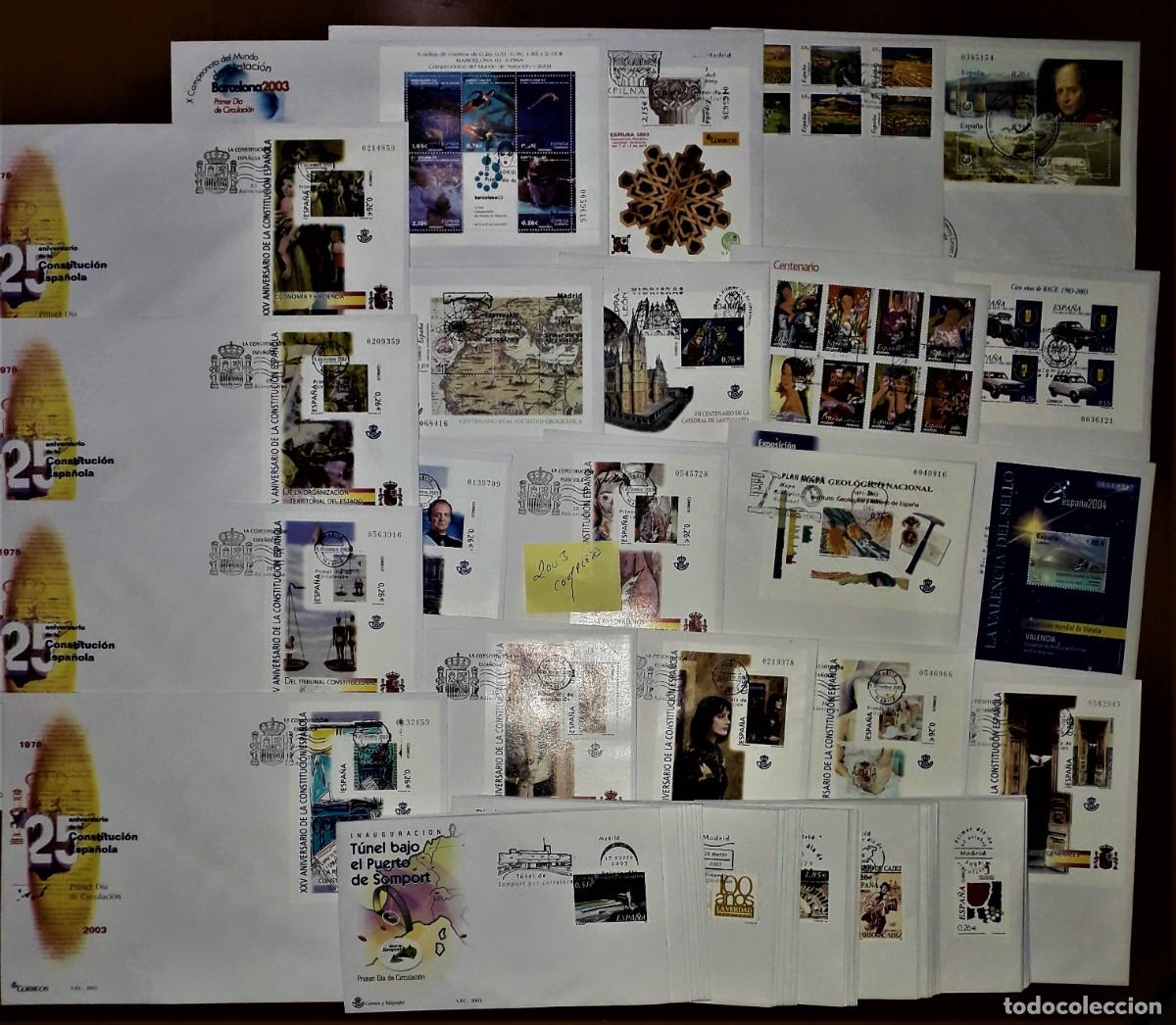 Selos: Sellos Espa&ntilde;a a&ntilde;o 2003 COMPLETO en SPD