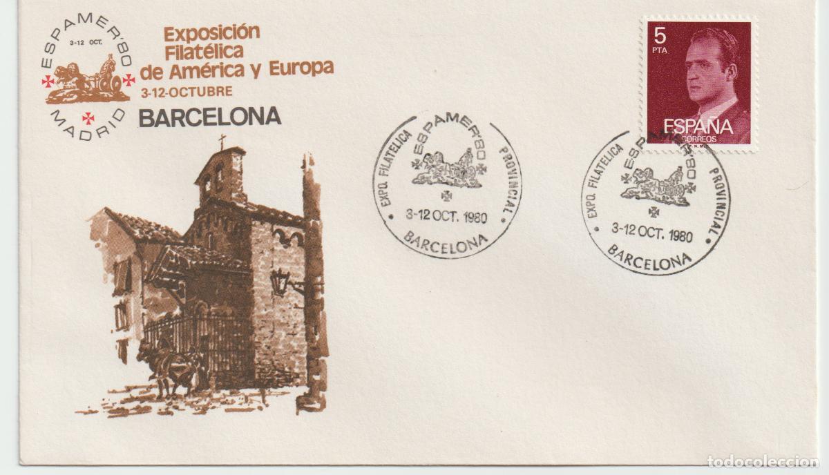 Sellos: EXPOSICION FILATELICA DE AMERICA Y EUROPA. ESPAMER&acute;80