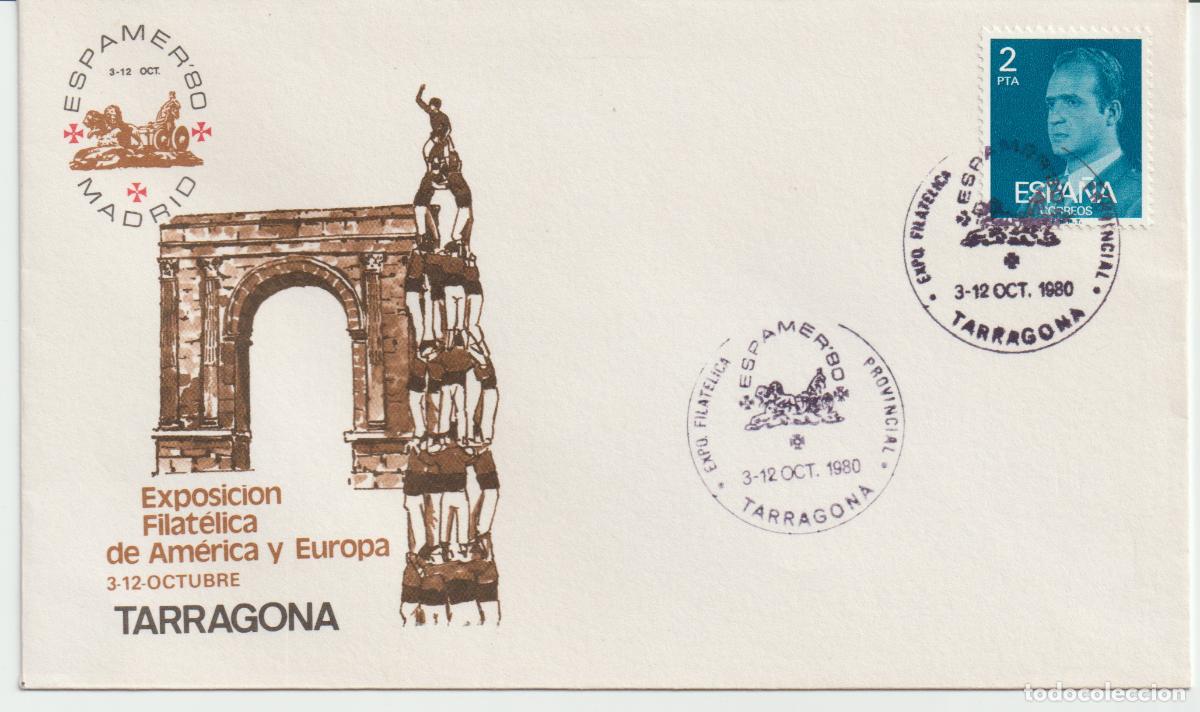 Sellos: EXPOSICION FILATELICA DE AMERICA Y EUROPA. ESPAMER&acute;80