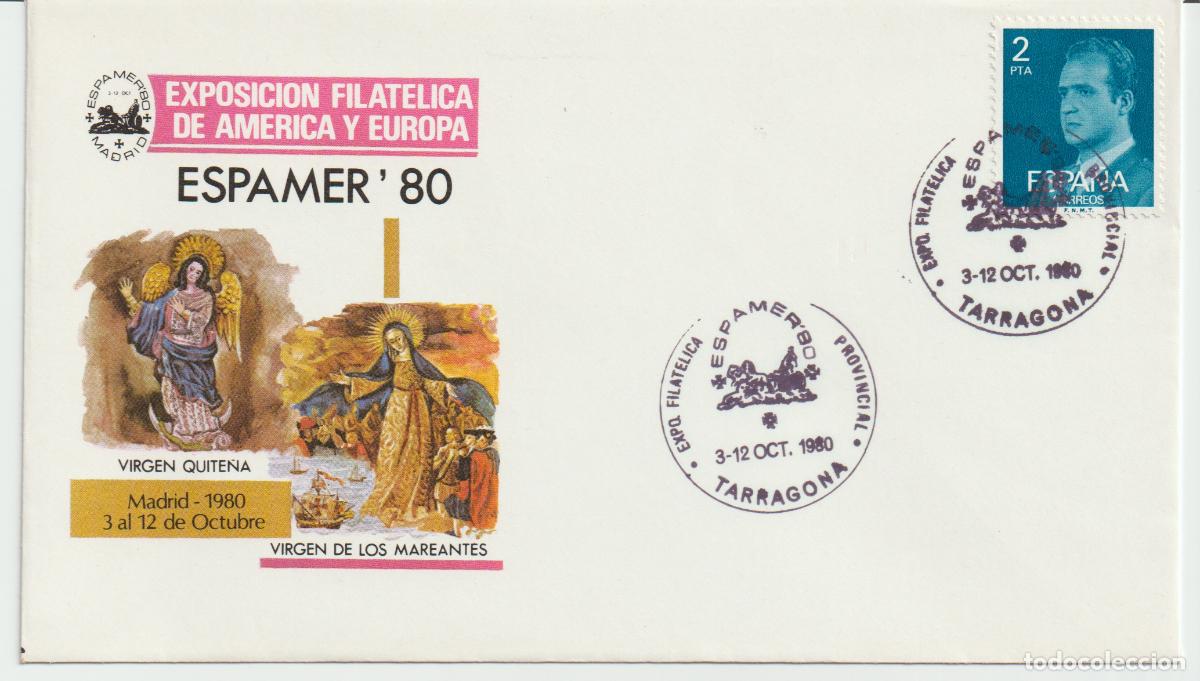 Sellos: EXPOSICION FILATELICA DE AMERICA Y EUROPA. ESPAMER&acute;80