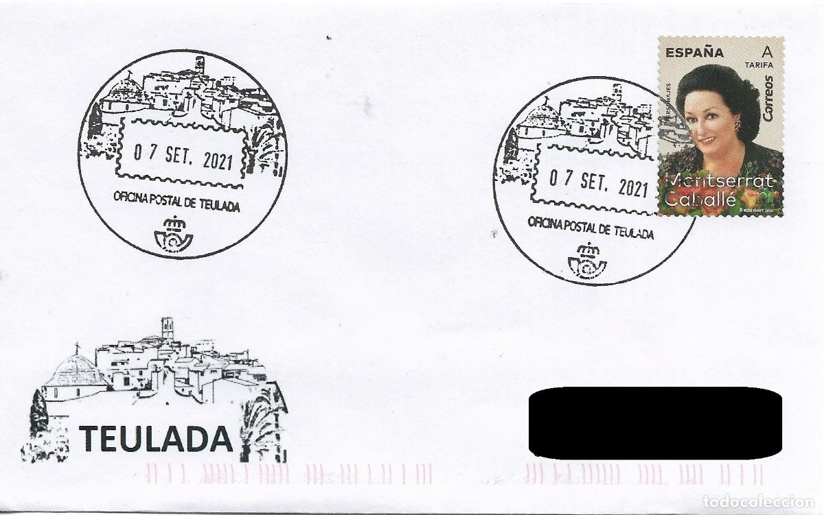 Sellos: ESPA&Ntilde;A. MATASELLOS ESPECIAL. TEULADA. 2021