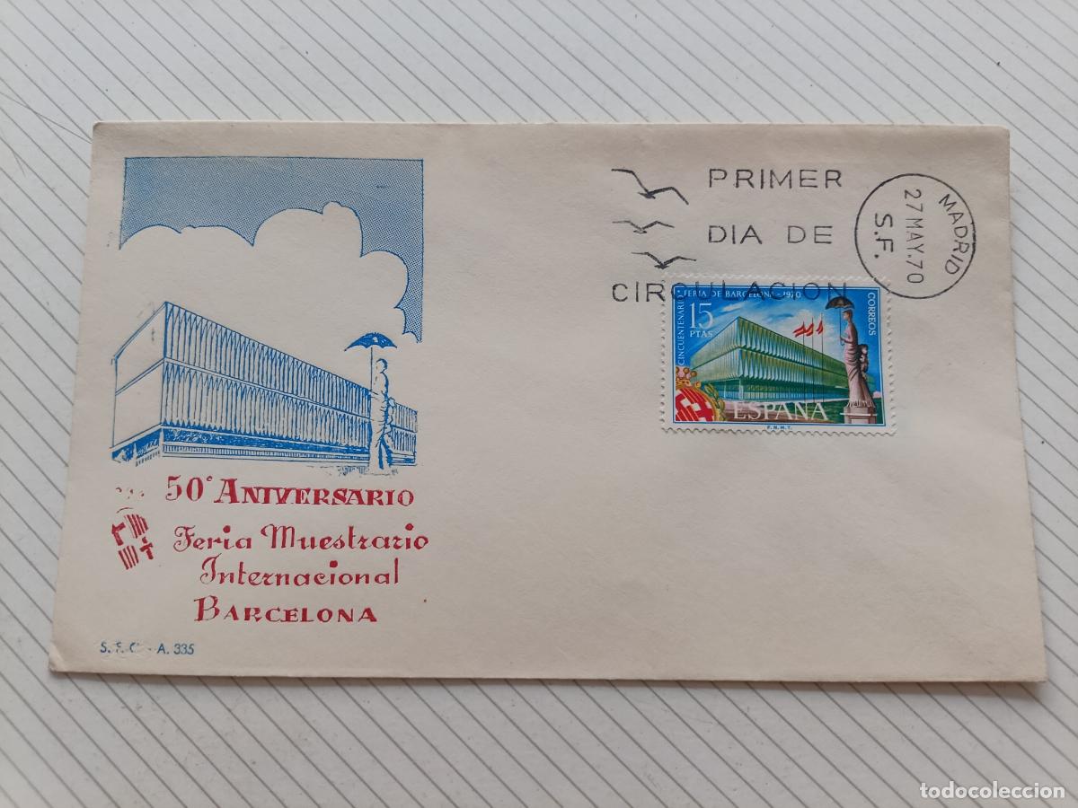 Sellos: FERIA MUESTRARIO BARCELONA, PRIMER DIA