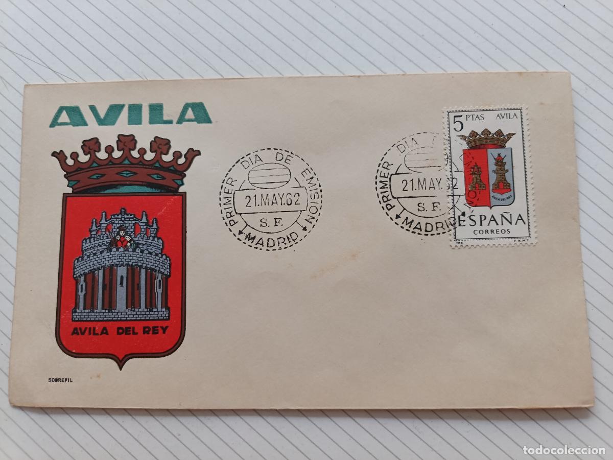Sellos: SOBRE PRIMER DIA. AVILA