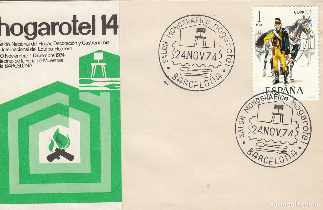 Sellos: A&Ntilde;O 1974, BARCELONA, HOGAROTEL EN BARCELONA