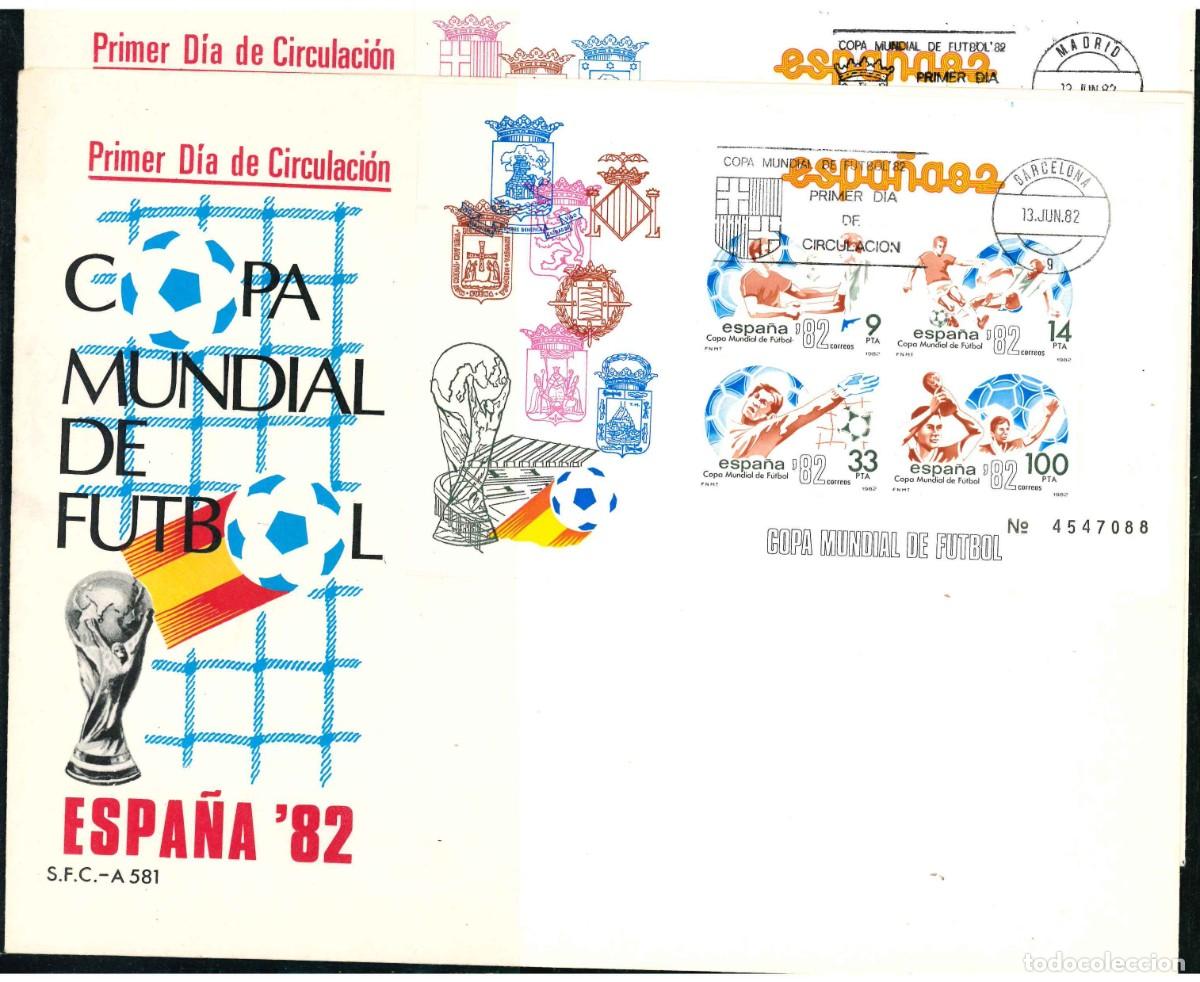 Sellos: Sobres Primer D&iacute;a Espa&ntilde;a'82. Edifil 2664/65 SPD