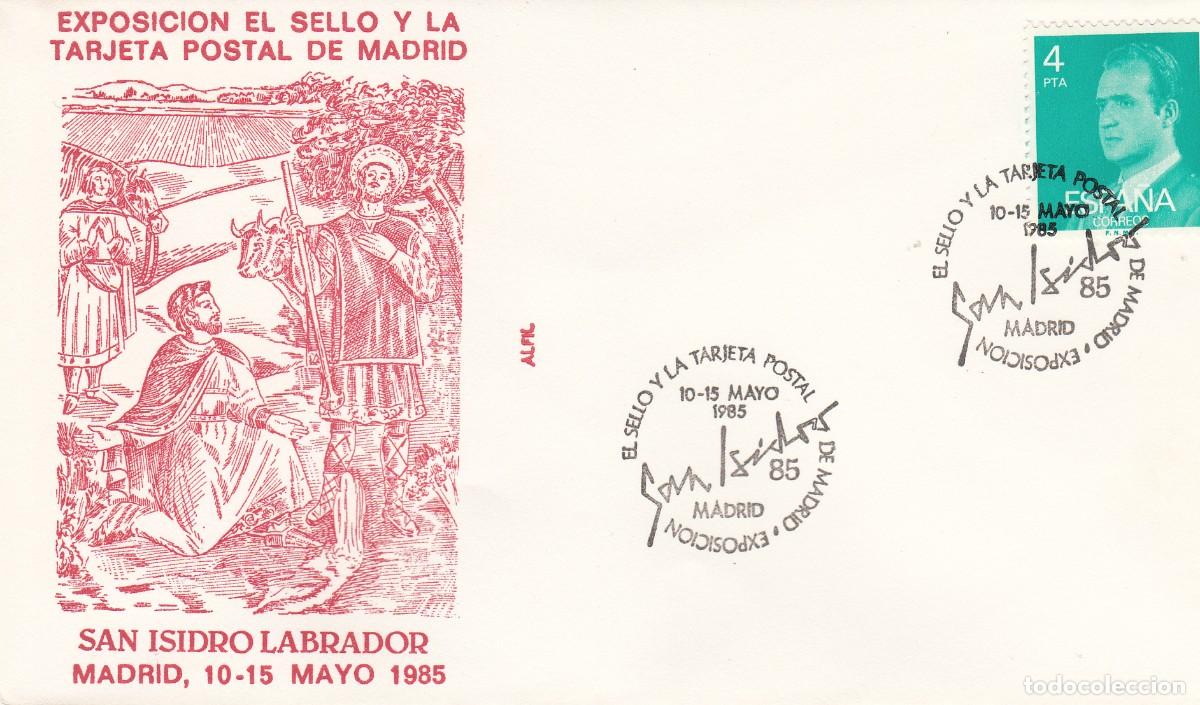 Sellos: MATASELLOS EL SELLO Y LA TARJETA POSTAL - MADRID - 1985