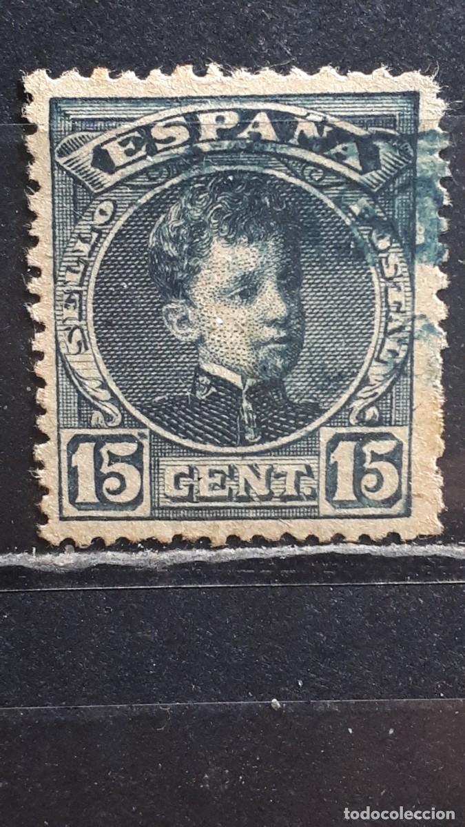 Sellos: ESPA&Ntilde;A. MATASELLOS DE CARTERIA AMBULANTE. A&Ntilde;O 1901. EDIFIL 244