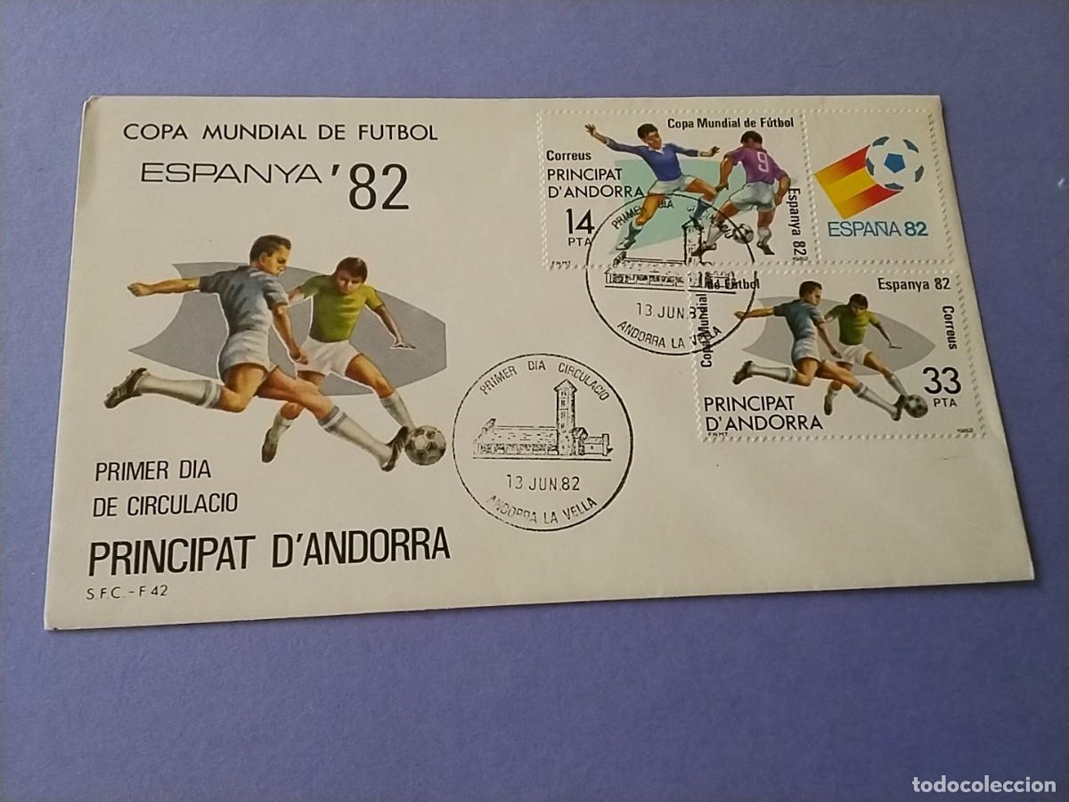 Sellos: Sobres primer dia Andorra