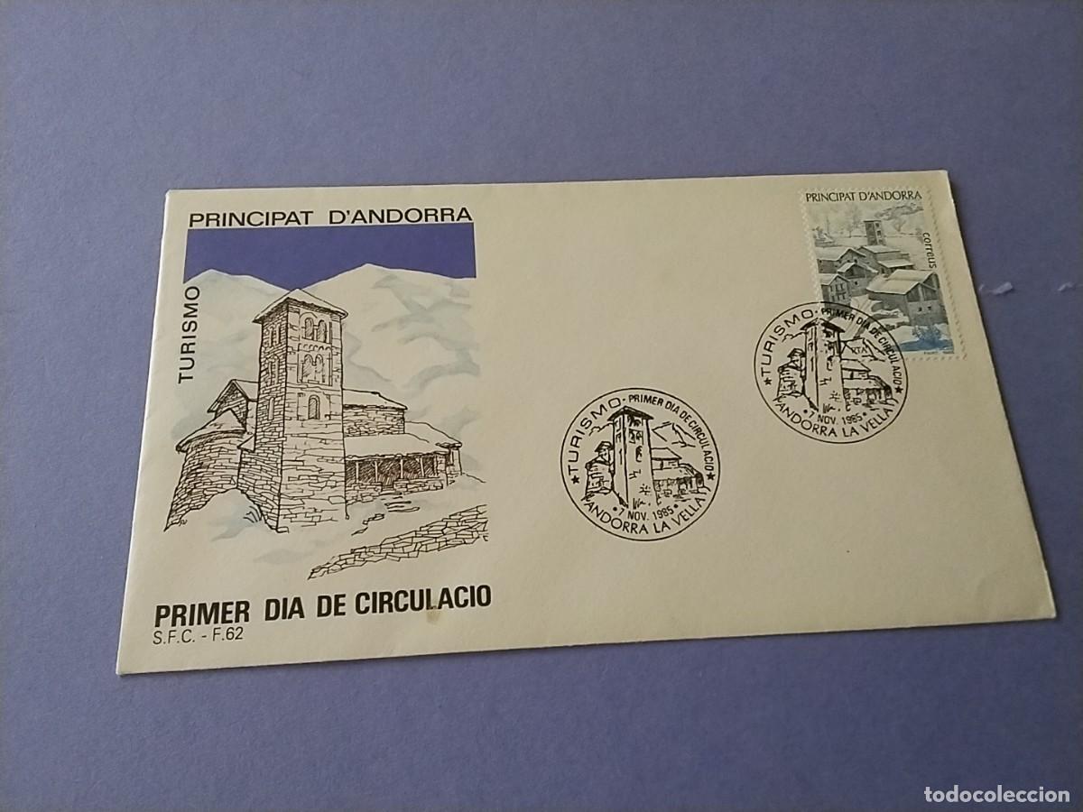 Sellos: Sobres primer dia Andorra - Foto 1