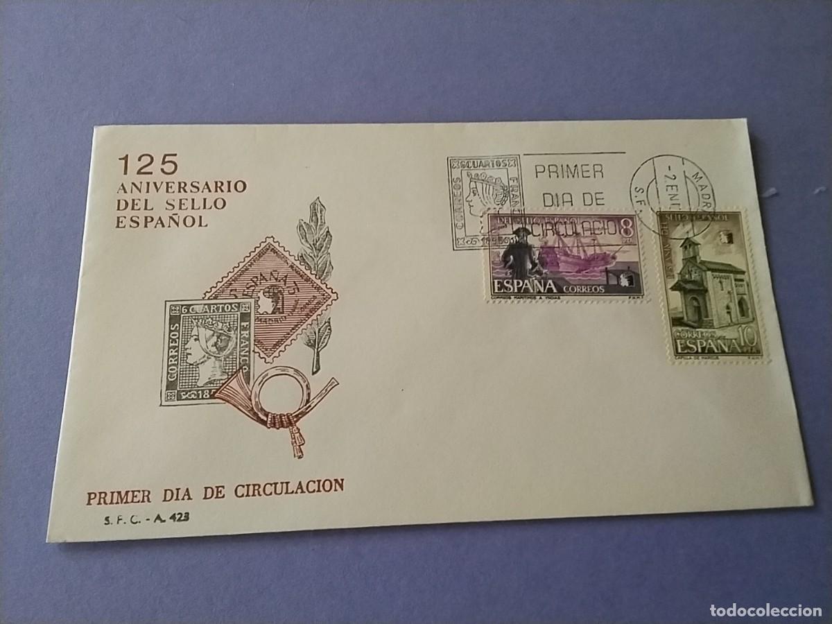 Sellos: Sobres primer dia Espa&ntilde;a