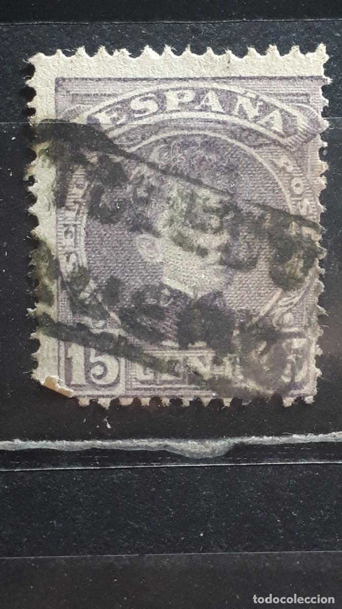 Sellos: ESPA&Ntilde;A. MATASELLOS DE CARTERIA. TOLEDO- QUERO. A&Ntilde;O 1901. EDIFIL 246