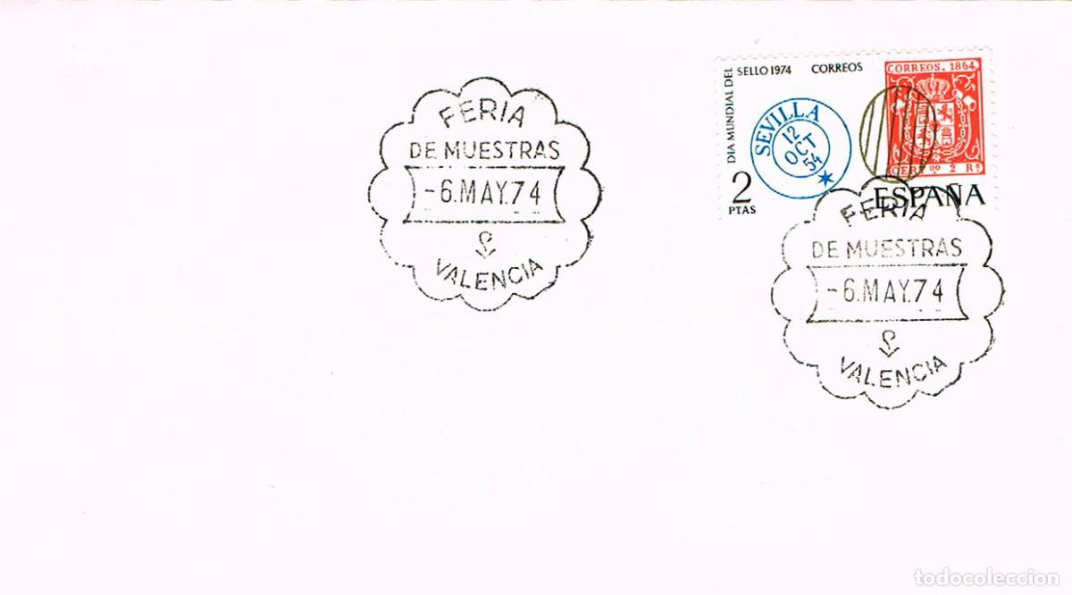 Sellos: A&Ntilde;O 1974, VALENCIA, FERIA DE MUESTRAS