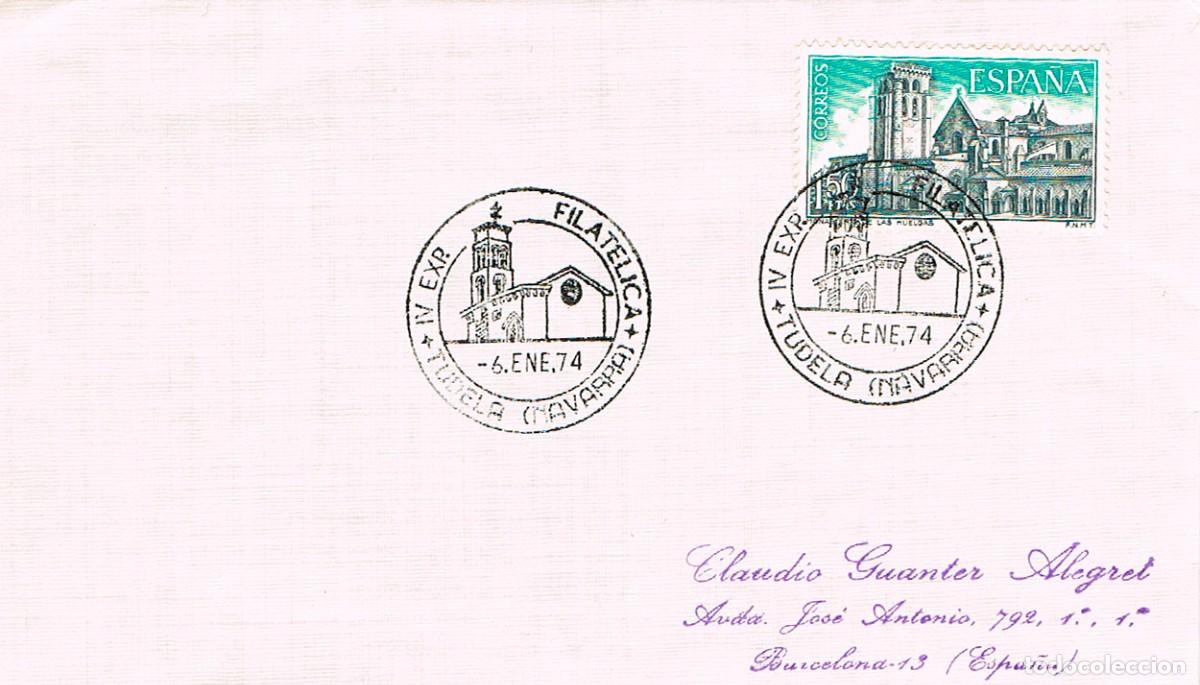 Sellos: A&Ntilde;O 1974, Tudela (Navarra) Iglesia