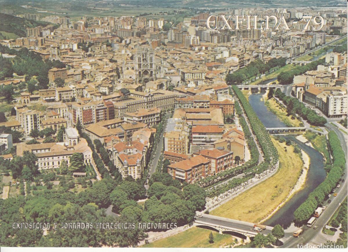 Sellos: HOJA 1979 BURGOS: DIA DEL SELLO - Foto 2