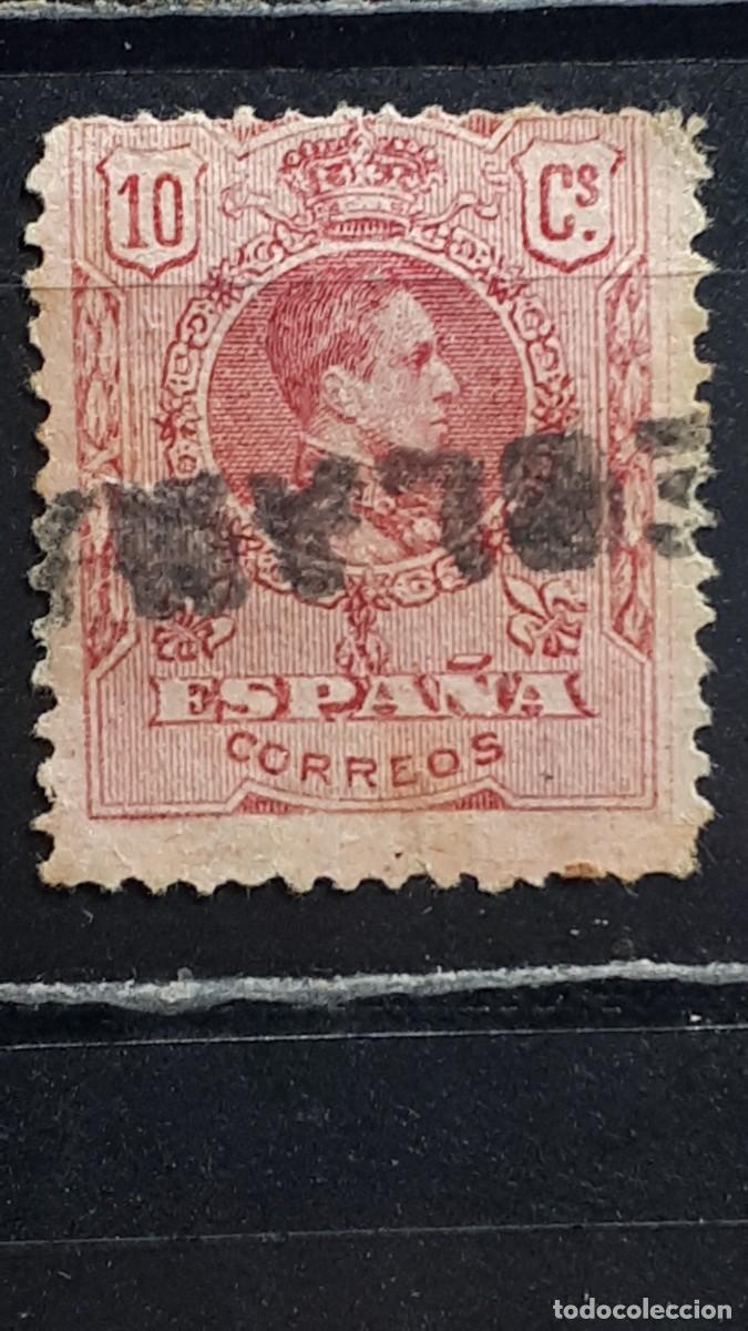 Sellos: ESPA&Ntilde;A. A&Ntilde;O 1909. MATASELLO &rdquo; RECLAMADO&rdquo;. EDIFIL 269