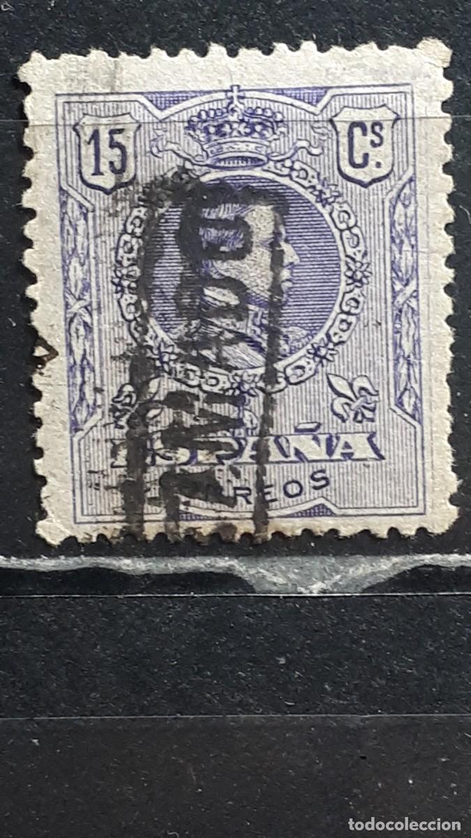 Sellos: ESPA&Ntilde;A. A&Ntilde;O 1909. MATASELLO &rdquo; RECLAMADO&rdquo;. EDIFIL 270