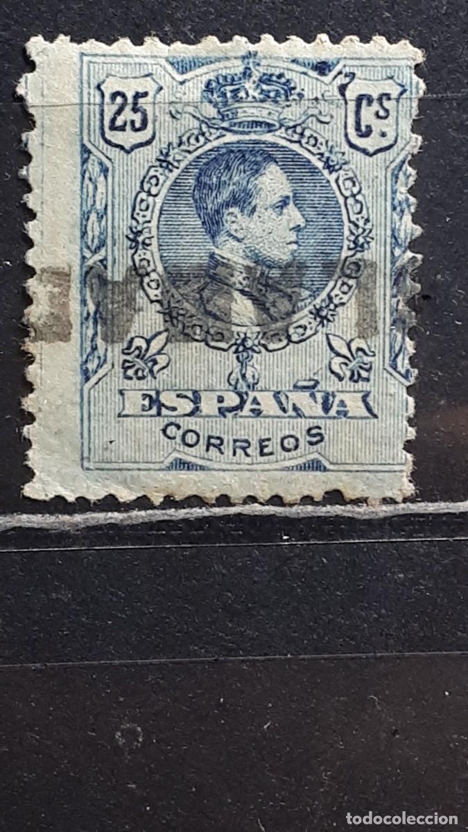 Sellos: ESPA&Ntilde;A. A&Ntilde;O 1909. MATASELLO &rdquo; RECLAMADO&rdquo;. EDIFIL 274