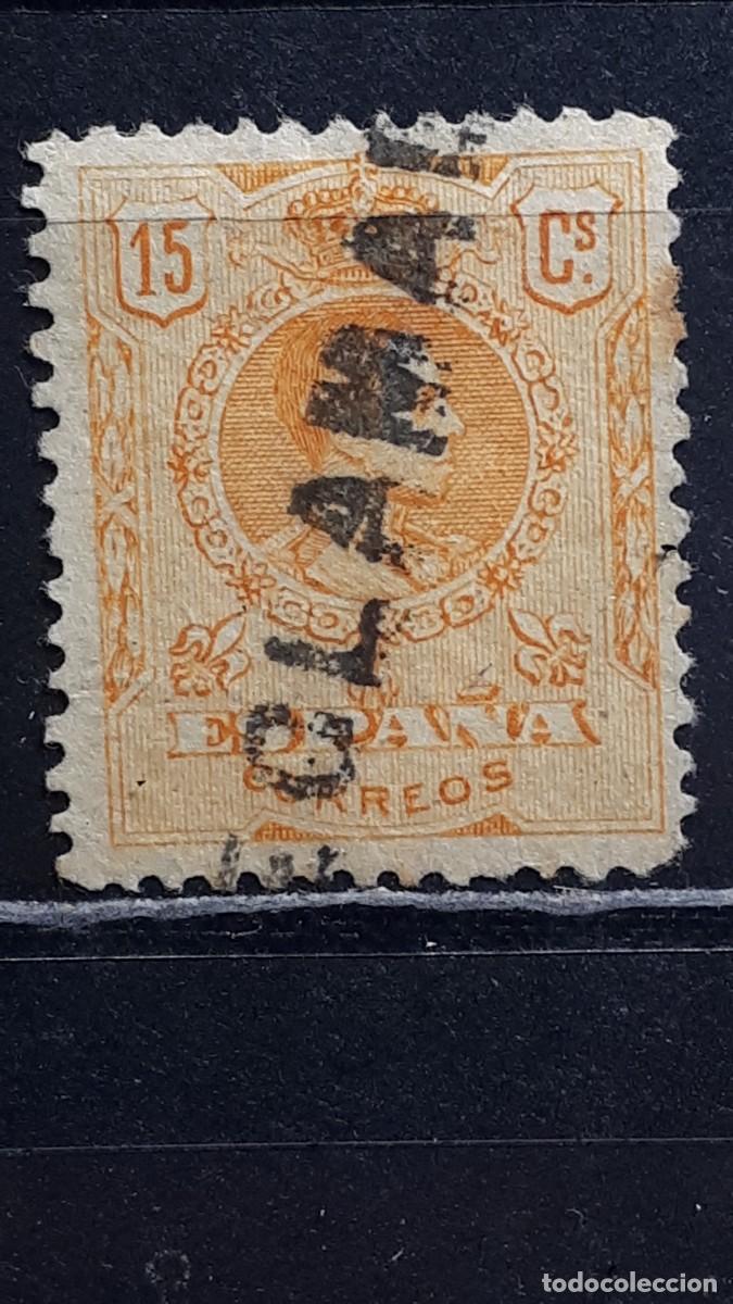 Sellos: ESPA&Ntilde;A. A&Ntilde;O 1909. MATASELLO &rdquo; RECLAMADO&rdquo;. EDIFIL 271