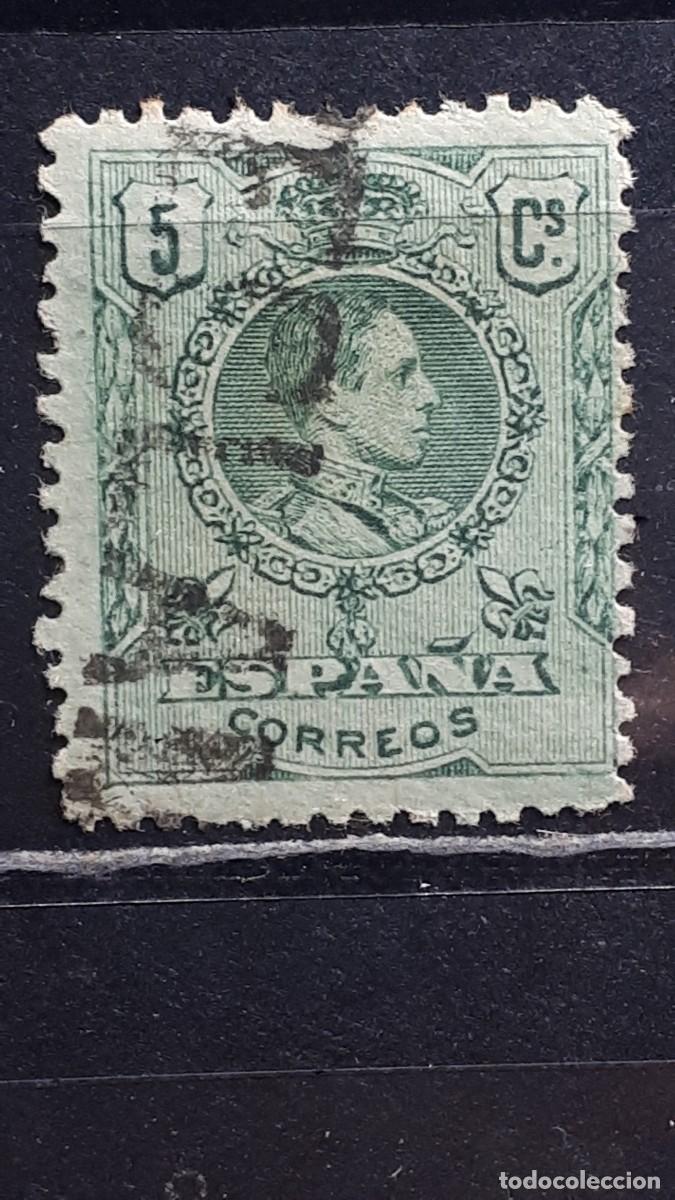 Sellos: ESPA&Ntilde;A. A&Ntilde;O 1909. MATASELLO &rdquo; RECLAMADO&rdquo;. EDIFIL 268