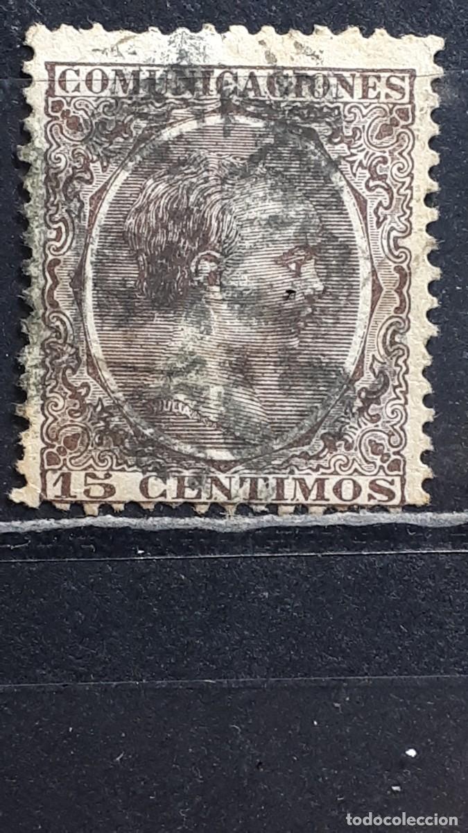 Sellos: ESPA&Ntilde;A. A&Ntilde;O 1889. MATASELLO DE ARAG&Oacute;N. EDIFIL 219